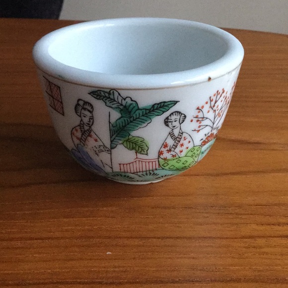 Vintage Other - 3 for $12! Vintage retro Chinese tea cup 🥡🍵